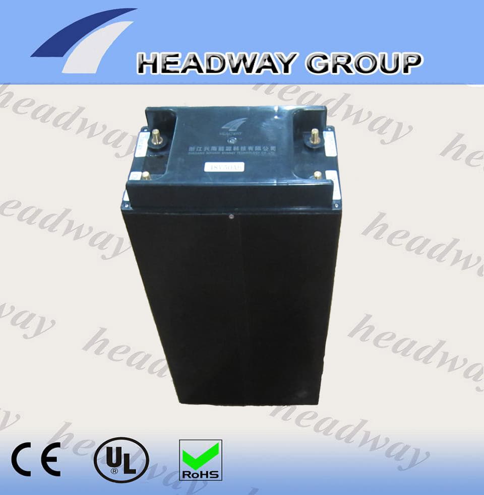 Headway 24V50AH lifepo4 battery pack